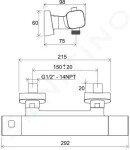 Nion Sprchové dveře pivotové dvoukřídlé L/P, 800 mm, Jika perla Glass, stříbrná/transparentní sklo H2562N10006681