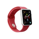 SBS řemínek pro Apple Watch 44 mm velikost (M - L) červená (TEBANDWATCH44MR)