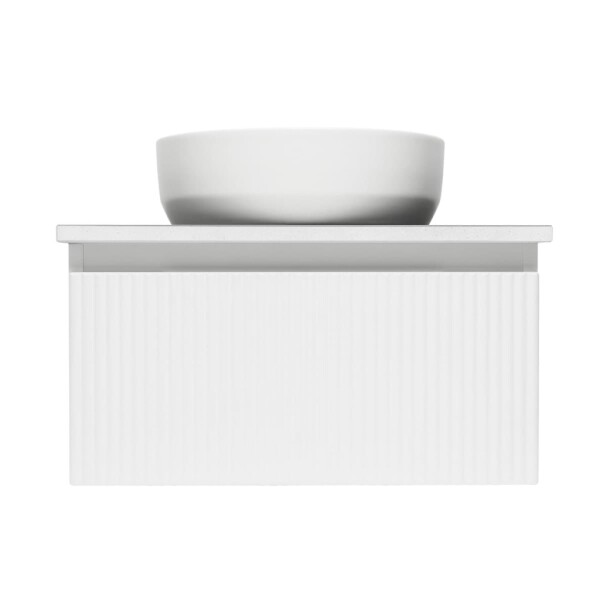 Koupelnová skříňka pod umyvadlo SAT Evolution 58x30x44,8 cm bílá mat SATEVO60WMD SATEVO60WMD