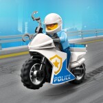 LEGO® City 60392 Honička auta policejní motorkou