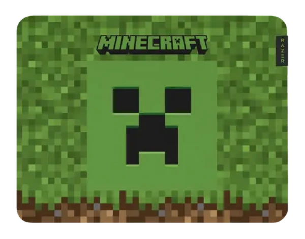 Razer Gigantus V2 - Minecraft Edition zelená / Herní podložka pro myš / M / 360 x 275 x 3 mm (RZ02-03333800-R3M1)