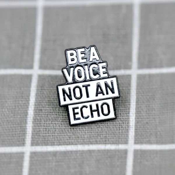 Pinarna.cz Be a voice not an echo / Buď hlasem, ne ozvěnou