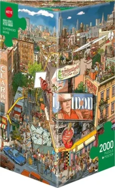HEYE Puzzle Film o superhrdinech