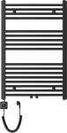 MEXEN/S - Ares radiátor + topná tyč 900 x 600 mm, 400 W, černá W102-0900-600-6400-70