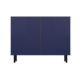 Komoda Kama 2D čtvercové artisan/tmavě modrá