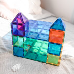 Connetix Connetix Tiles - Magnetické Základny Duhová Blue & Green 2 ks