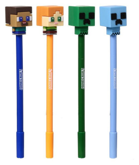 Minecraft Gumovatelná propiska