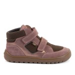 Dívčí celoroční kotníkové barefoot boty UP HILL TEX DARK PINK Froddo G3110281-9 - 35