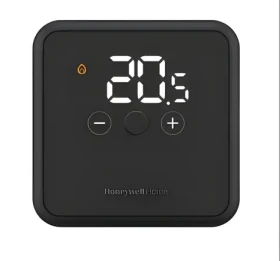 Honeywell Home DT4R černá / Bezdrátový termostat / bez spínací jednotky BDR91 (DTS42BRFST22)