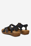 Sandály Rieker 62850-14 Syntetická tkanina