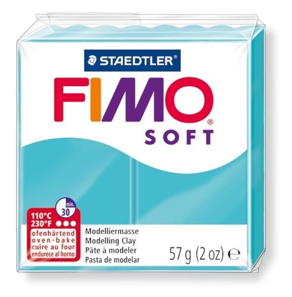 Staedtler FIMO SOFT polymerová hmota 57g tyrkysová 39