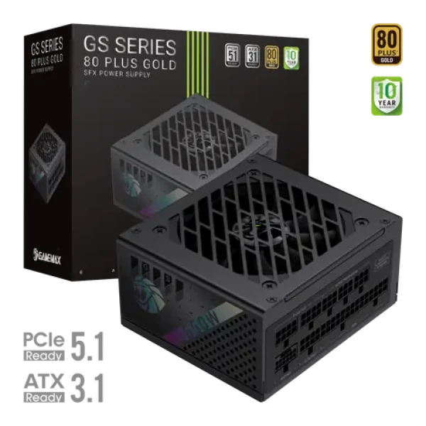 Gamemax GS 650G / Zdroj / SFX / 650W / Plně modulární (GS 650G)