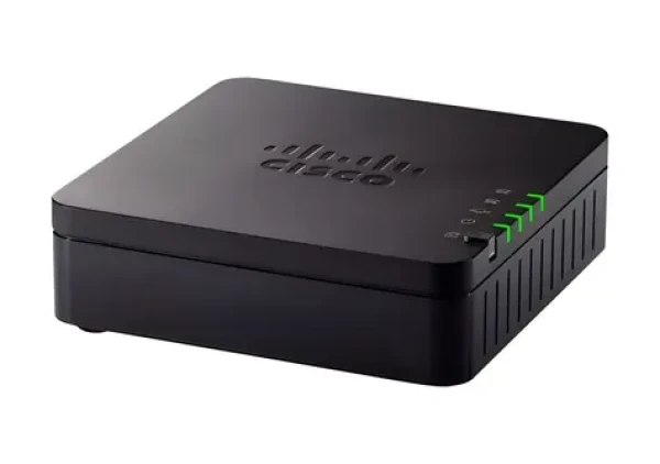 Cisco 2-portový analogový telefonní adaptér Multiplatform / Telefonní adaptér / 2 porty (ATA191-3PW-K9)