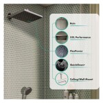 HANSGROHE - Activera Q Hlavová sprcha, 30x18 cm, chrom 28737000