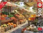 EDUCA Puzzle Slunečný farmářský trh