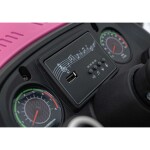 Mamido Dětský elektrický traktor GROW 1804 24V růžový