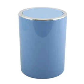 MSV KAMAKA výklopný odpadkový koš 6 L pastelově modrý / plast (3700703901426)