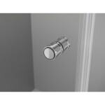 MEXEN/S - Mist-F sprchový kout skládací dveře pravá 95 x 80, transparent, chrom 8A6T-095-080-01-00-P
