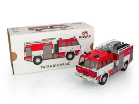 KOVAP Kovový model Tatra 815 hasiči