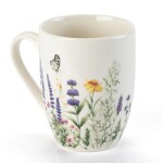 Porcelánový hrnek LEVANDULE A MOTÝLI v dárkové krabičce 350 ml