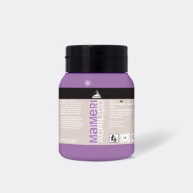Akrylová barva Maimeri Acrilico 500 ml – Permanent Violet Reddish Ligh