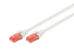 Digitus bílá / Patch kabel / Cat6 U/UTP / 5 m / LSZH / PoE++ (DK-1617-050/WH)