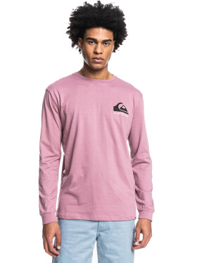 Quiksilver OMNI LOGO DUSTY ORCHID pánské tričko s dlouhým rukávem - XL