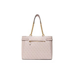 GUESS kabelka Zadie Logo Girlfriend ružová Růžová