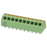 Phoenix Contact 1071018 PCB terminál 1.5 mm² Pólů 10 zelená 80 ks Tray