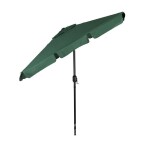 Elegantní zahradní slunečník s nastavitelným sklonem 200x130 cm béžová