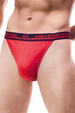 Pánské slipy Cornette Tanga High Emotion benzín XXL