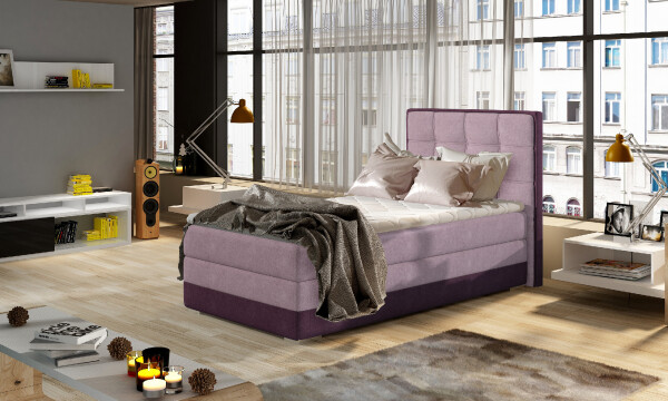 Boxspring Aster 90 látka: Soro 61/ Soro 65, Varianta: Levá