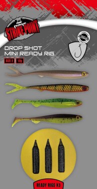 Fox Rage Návazce Drop Shot Ready Rigs - Mini vel.2 12g,Fox Rage Návazce Drop Shot Ready Rigs - Mini vel.2 12g