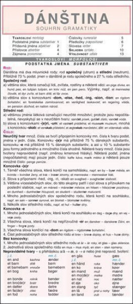 DÁNŠTINA souhrn gramatiky - kolektiv autorů