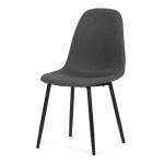 Jídelní židle, šedá, látka, CT-V2972 GREY2