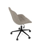 Pracovní židle, výškově nastavitelná, béžová látka, KA-V3120 LAN3