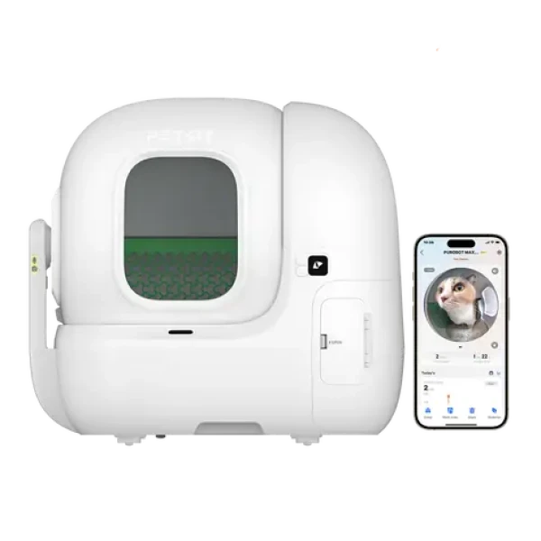 PetKit Purobot MAX PRO / inteligentní samočisticí záchod pro kočky / s AI kamerou (PUROBOT MAX PRO)