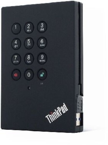 Rozbaleno - Lenovo ThinkPad USB 3.0 1TB Secure Hard Drive / 2.5" / 1TB / USB 3.0 / Černá / Externí / rozbaleno (0A65621.Rozbaleno)