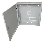 XtendLan šedá / Nástěnný rozvaděč / 2U+4U / 540×150×550 mm / perforované dveře (WER-541555U4-GR)
