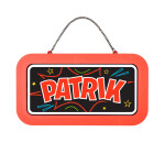 Neonová cedulka se jménem - Patrik - Albi