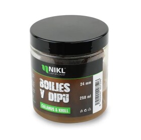 Nikl Boilies v dipu Calanus & Krill 250ml,Nikl Boilies v dipu Calanus & Krill 250ml