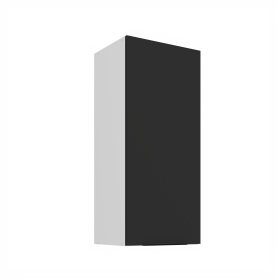 Horní skříňka Aria 40 G-90 1F Barva korpusu: Bílá, Barva dvířek: BL - Black AFM