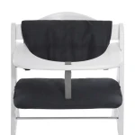 Hauck Polstrování Deluxe k židli Alpha+, Melange charcoal (HK667569)