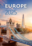 Nástěnný kalendář 2025 Europe