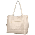 Módní koženkový set kabelek Maricela, zlatý