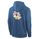 Nike Pánská mikina Milwaukee Brewers MLB City Connect 2026 Authentic Therma Hoodie - Modrá Velikost: M