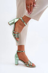 Dámské sandály 24SD98-6768 zelené - Step in style 37