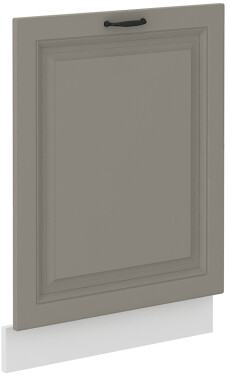 Dvířka na vestavnou myčku nádobí Stilo ZM 713x596 Barva korpusu: Bílá, Barva dvířek: Clay Grey