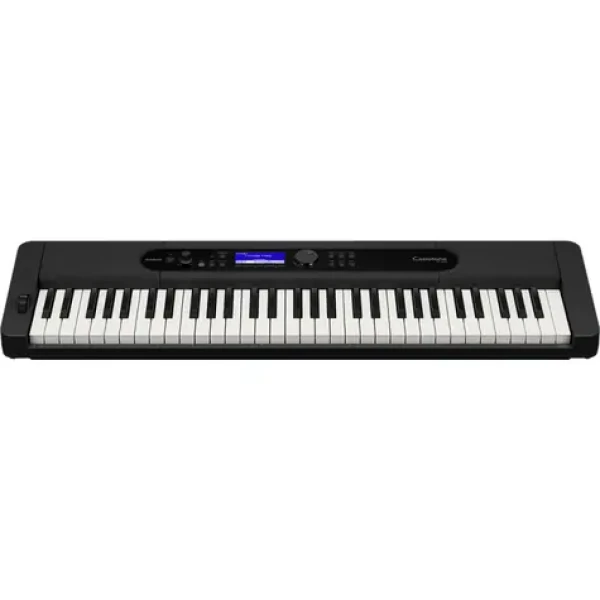 Casio CT-S400 černá / klávesy / 61 kláves / USB / 6x AAA adaptér (4971850315100)