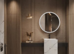 Zrcadlo se senzorem SAT Cool 80x80 cm bílá SATZCO80BI SATZCO80BI